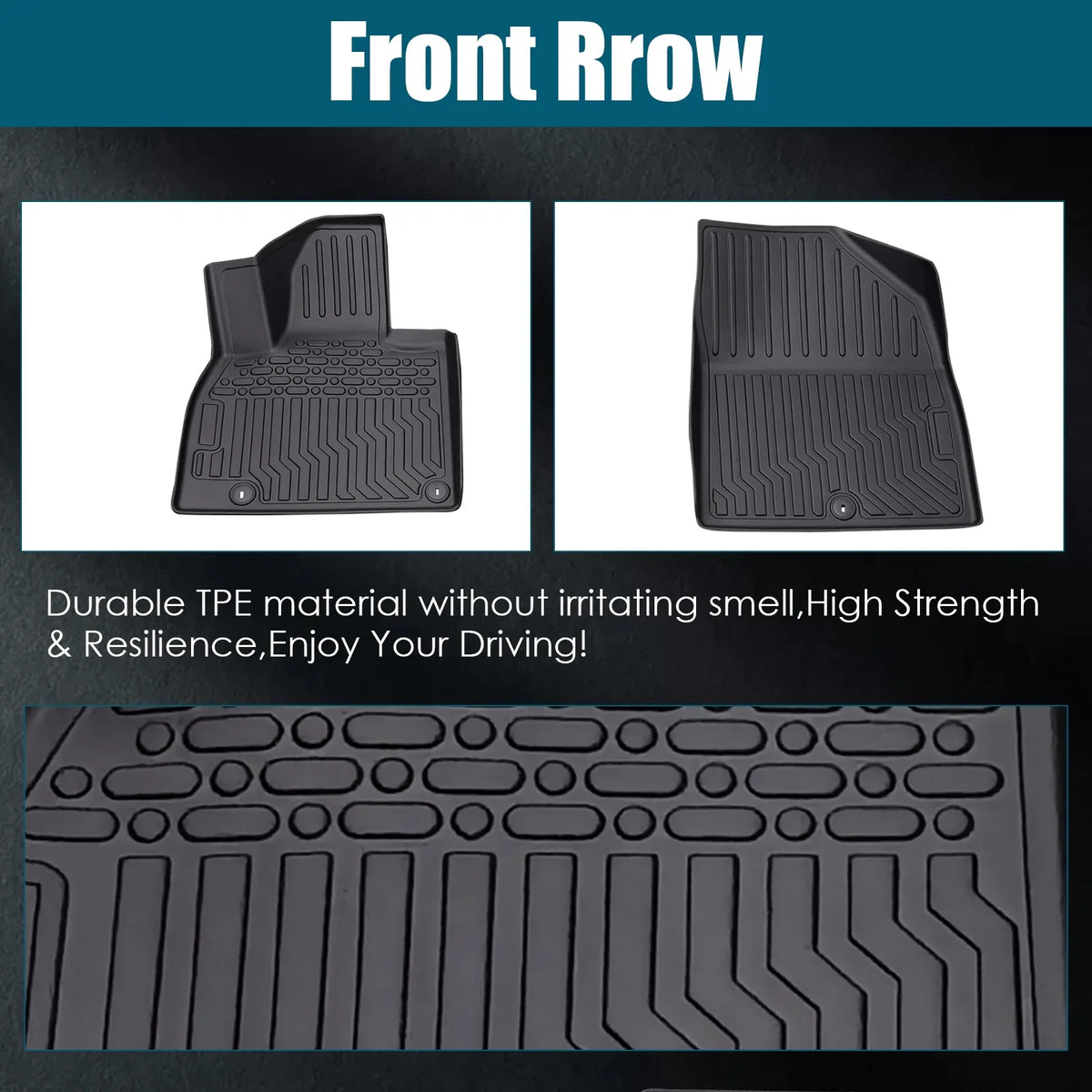 Console Dazzduo Telluride Kia Bucket Floor Telluride Center Floor Mats,Floor Telluride Aibecy Car Bucket 2020-2023