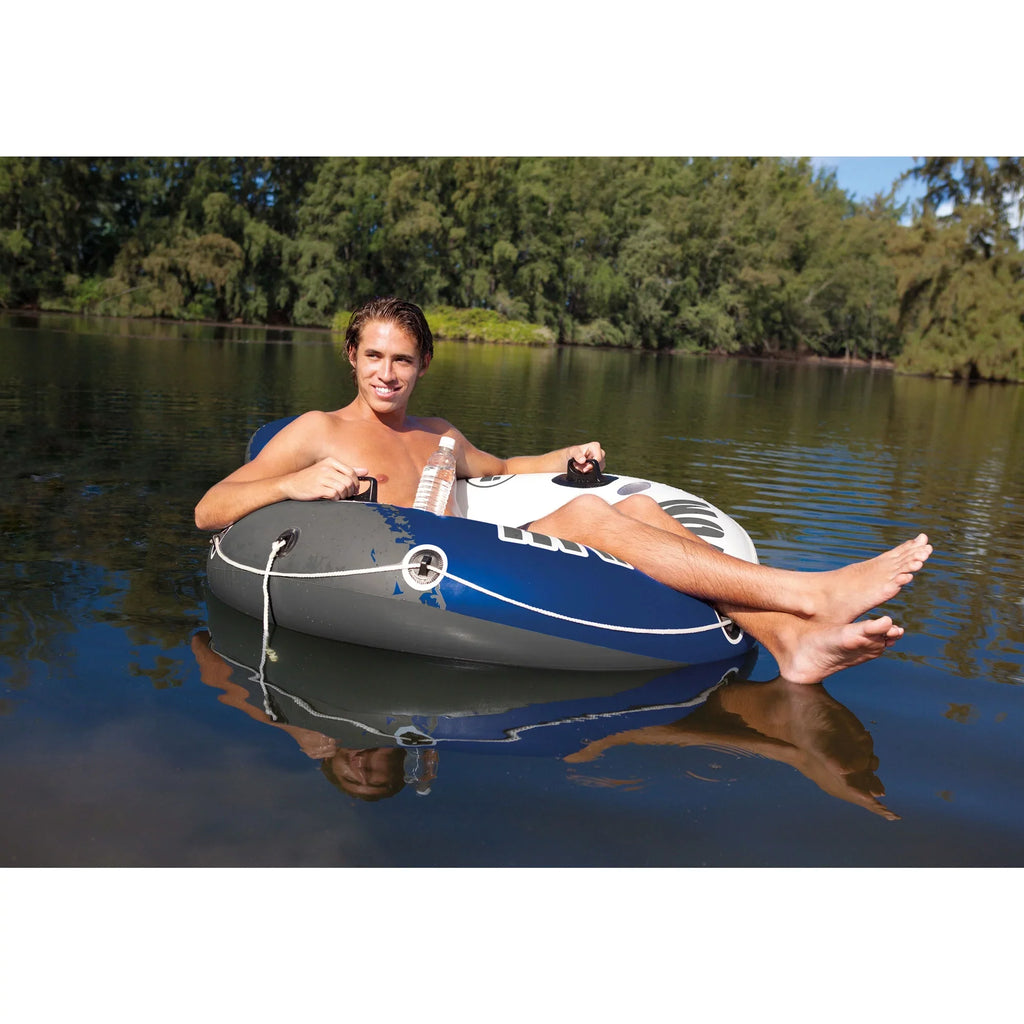 River Floating Intex 1-Person Inflatable Pack) Tube (15 for Raft Run Lake/Pool