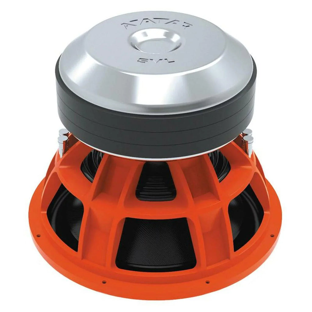 2-Ohm 7599 Car Orange Bass 15" Watts SVL-1547-D2 Subwoofer Avatar Audio Peak