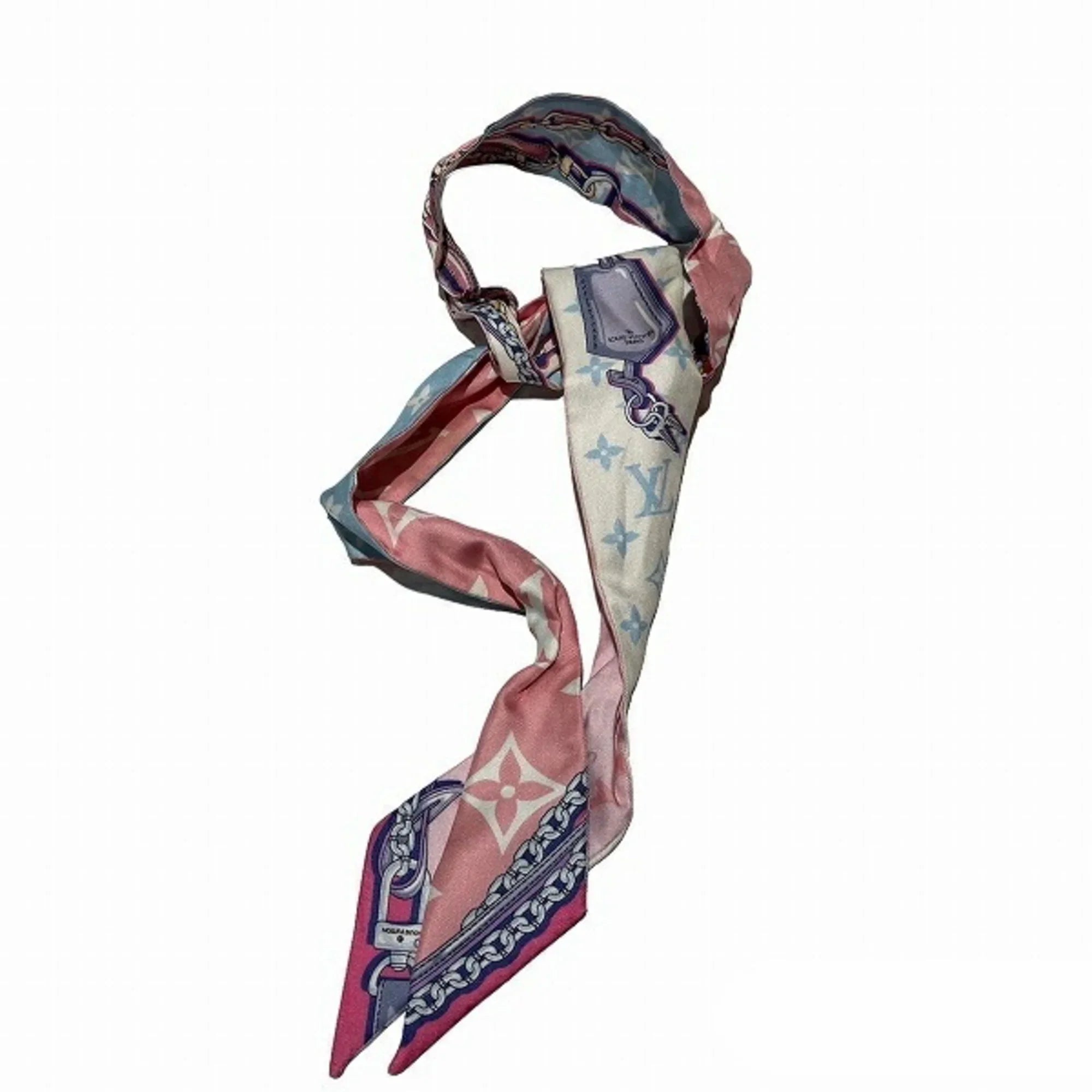 BB Accessories Scarf (Good) Vuitton Silk Ultimate Women's Louis Bandana Bandeau Pre-Owned M76677