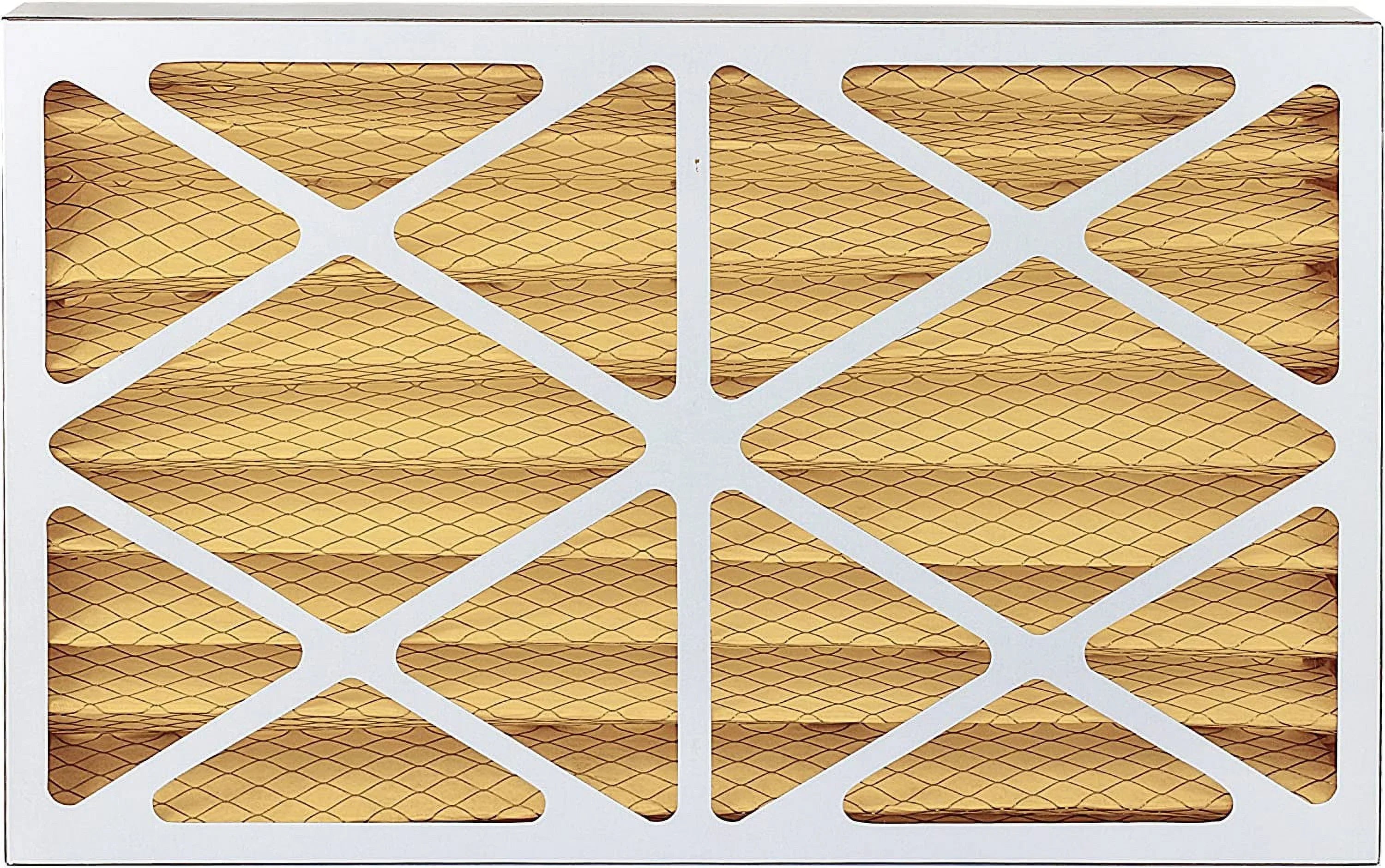 (6-Pack) AC 10x25x4 MERV Pleated HVAC Air 11 Furnace Filters Filterbuy
