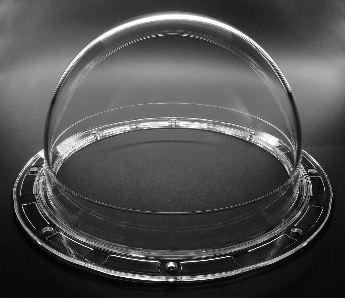 Inch CCTV Camera Camera Dome Security Clear Housing Dome Cover 5.6 Indoor/Outdoor