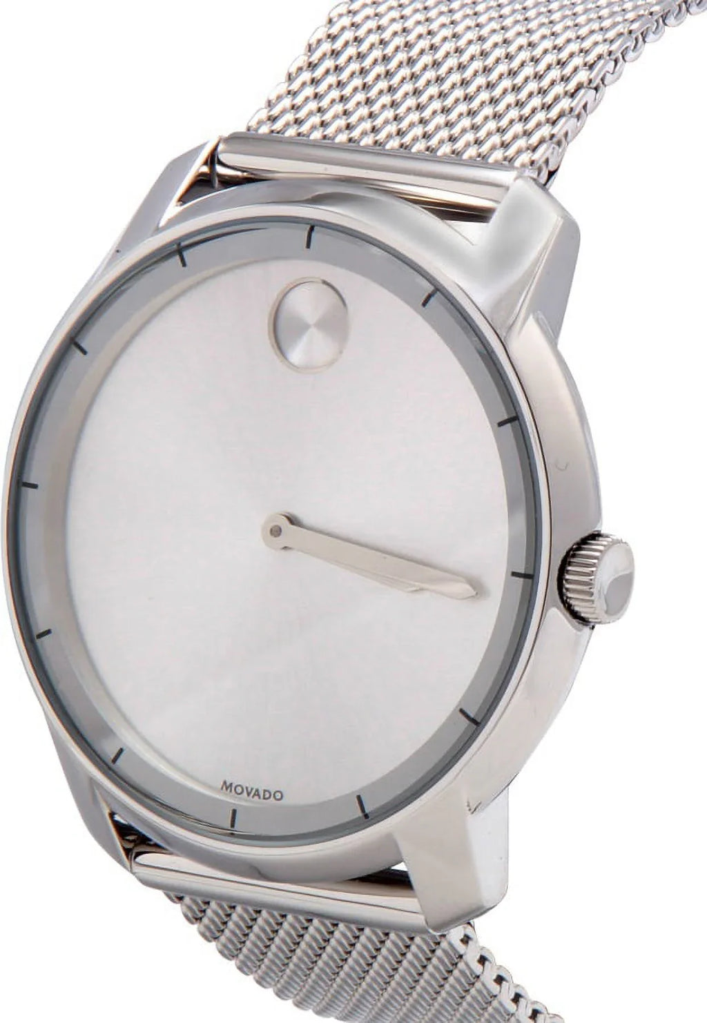 Large 44mm Quartz Watch Analog Bold Men's 3600260 Sunray Dial Movado