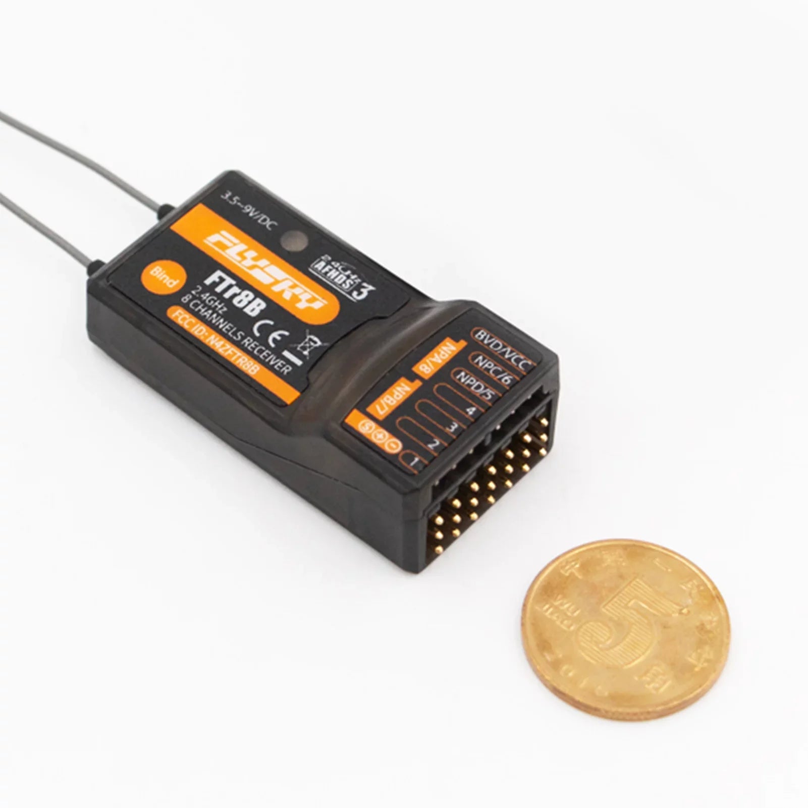 with Glider for Output NB4 Wing FTr8B Helicopter RC Receiver Airplane Modules Fixed Dual PL18 8CH AFHDS3 PWMPPMi.BUSS.BUS Drone RF Transmitters Engineering Vehicle Compatible 2.4GHz