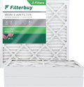 HVAC Air MERV 25x25x4 AC Furnace Pleated (3-Pack) Filters 8 Filterbuy
