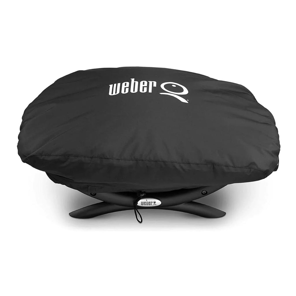 Q Grill Weber (Black) Cover 2400 Grill with Cart and Bundle Electric