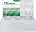 Furnace 8 AC Filterbuy Air 20x23x1 Filters Pleated MERV HVAC (12-Pack)