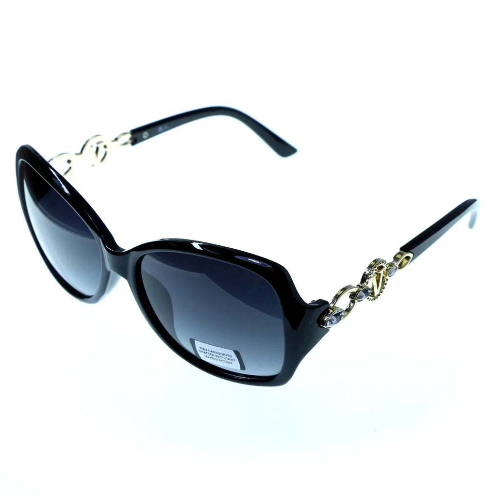 UV Resistant Lens & Goggle-Sunglasses Mi Shatter Frame Poly Black protection Amore carbonate Black