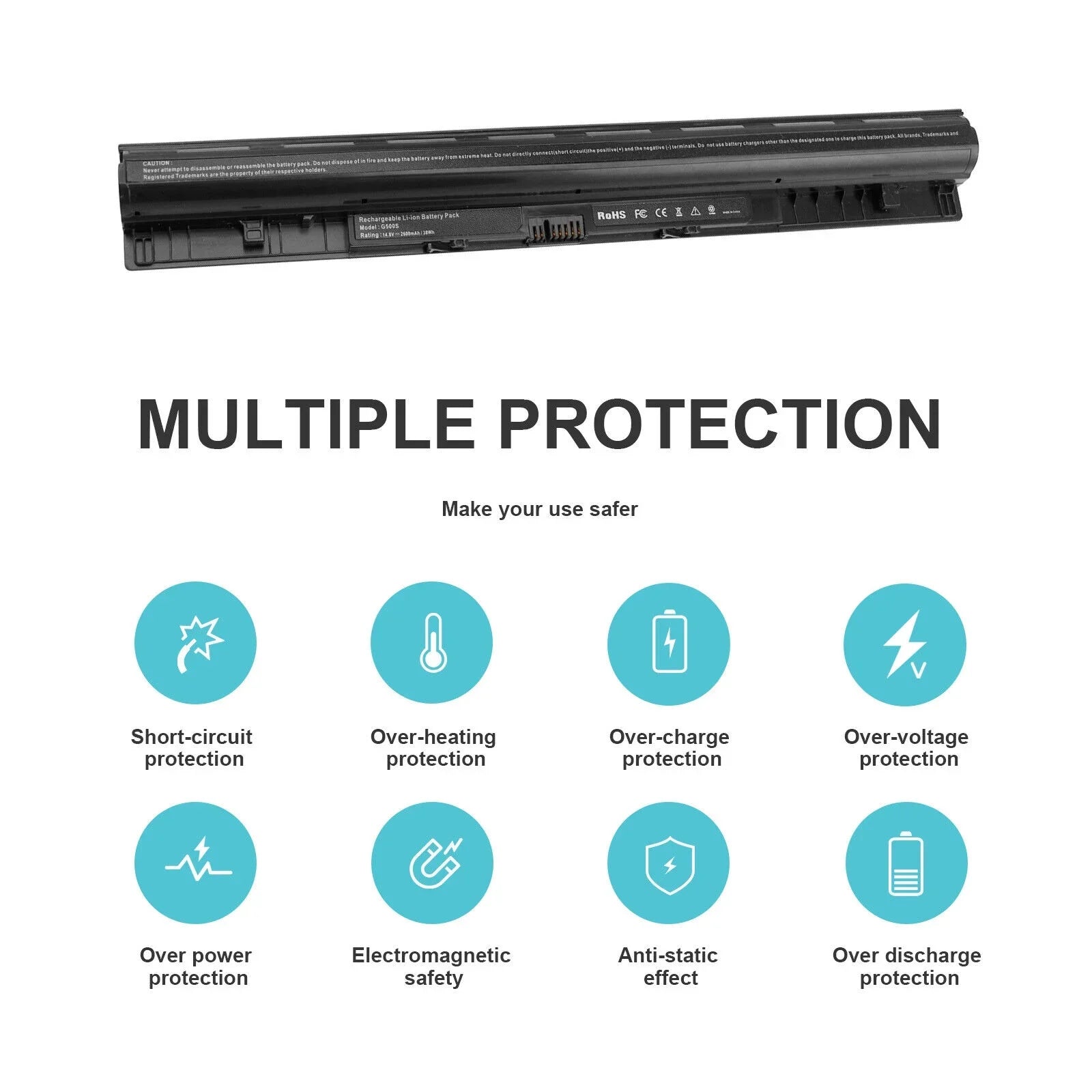 L12S4E01 Lenovo New G70-80 G50-45 G50-80 For G500s 80L0 G400s G50-70 Battery