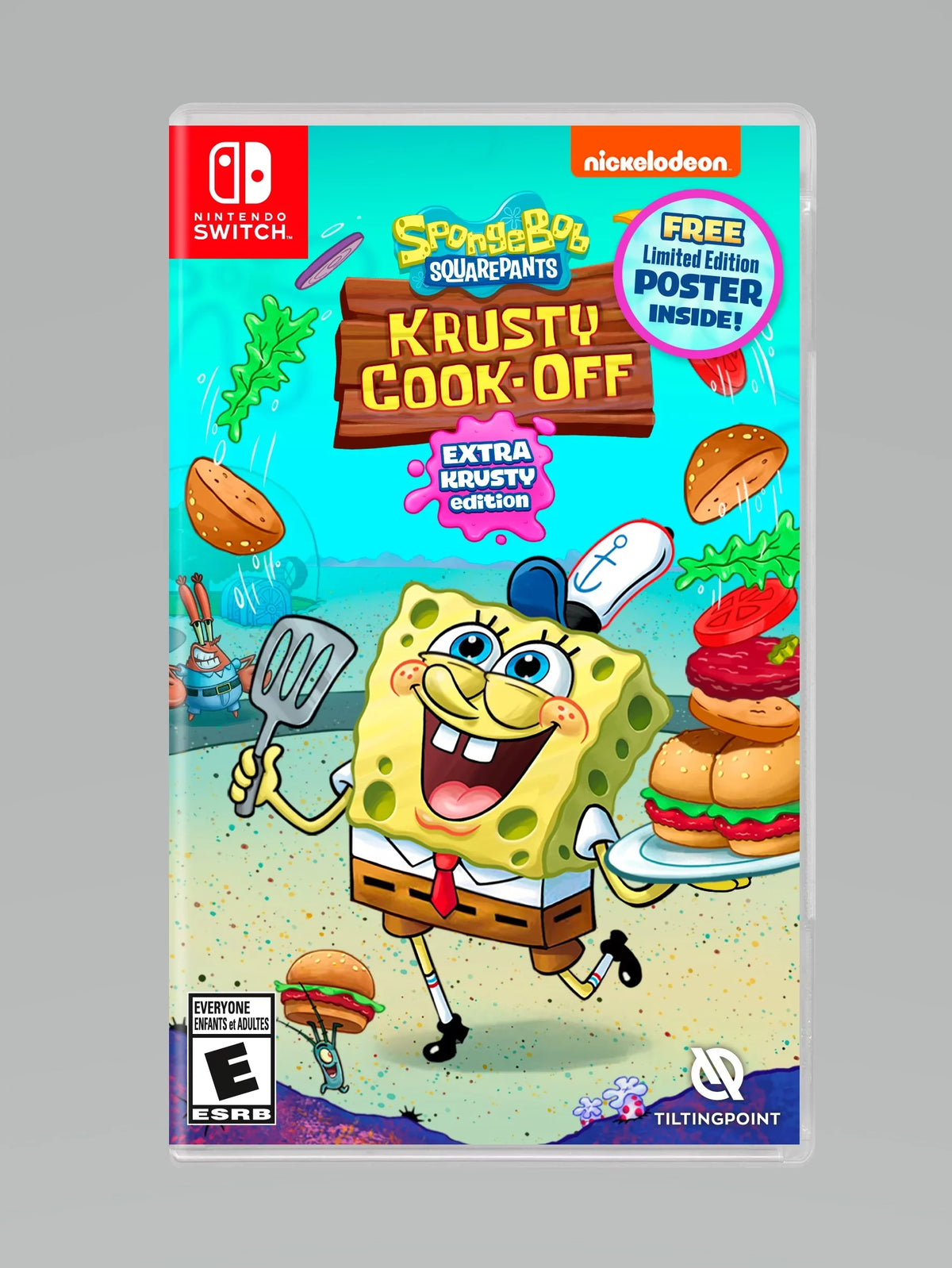 Cook-Off Extra Nintendo Nighthawk Krusty Krusty Switch, Edition, SpongeBob Interactive, 812303018978