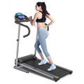 Sensor and Foldable Rate Treadmill with LCD Electric Heart Display