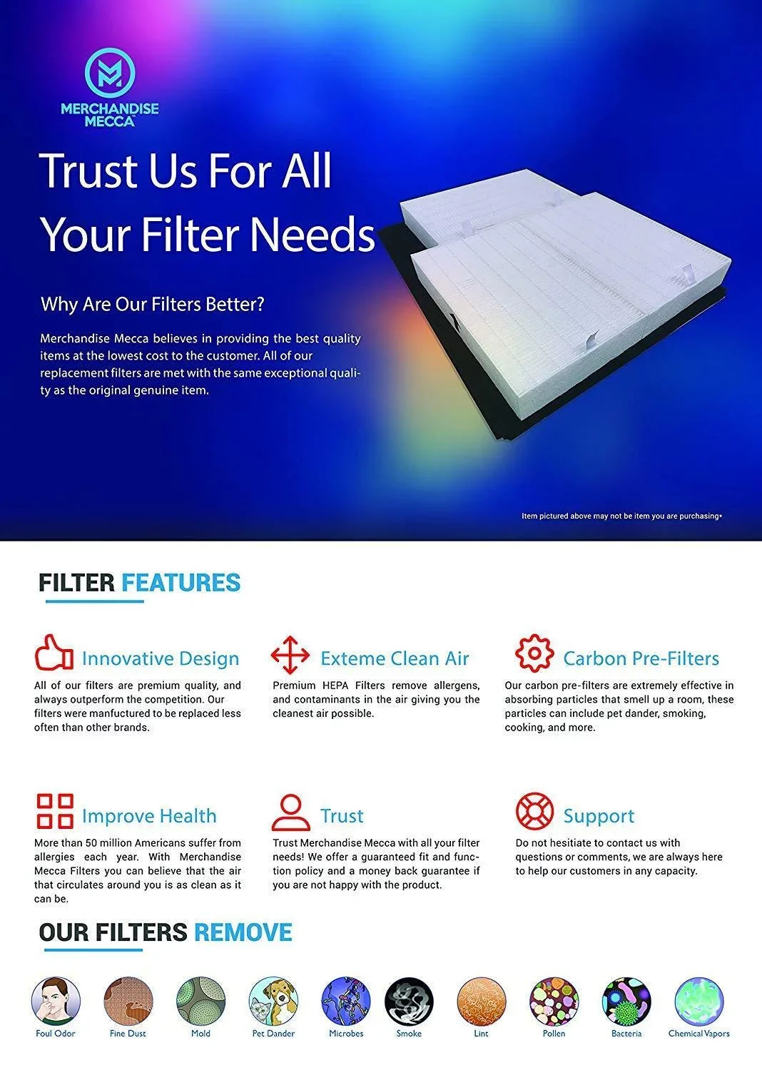 (2 Carbon for Filters 2 Merchandise Filters AP1512HH Carbons) Purifiers HEPA Coway 3304899 Premium Air with Mecca 4 and Filter Replacement