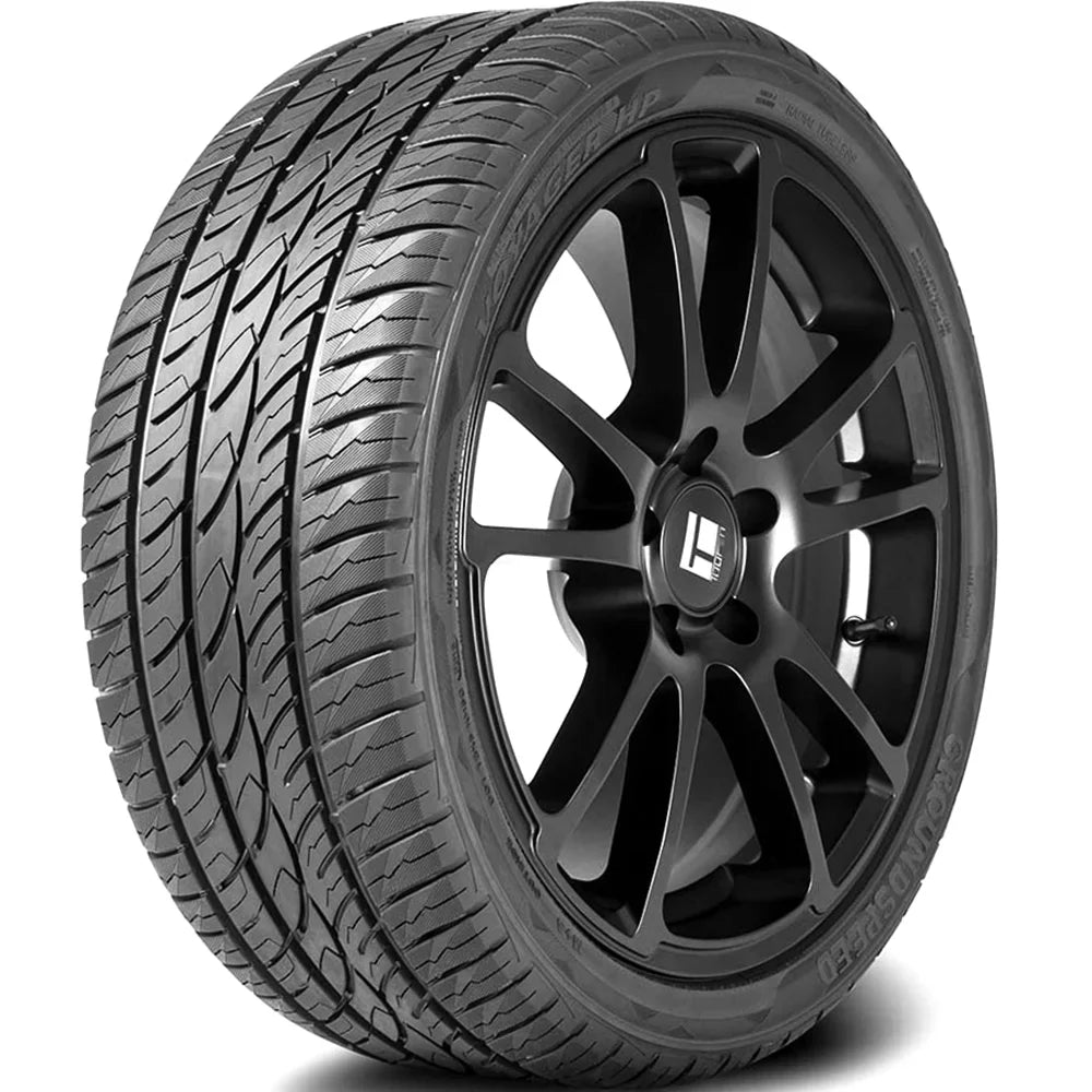 Groundspeed Fusion Hybrid 96W 2014-15 HP SE, 2016-18 Tire ZR 235/50R17 S Voyager Performance Fusion Energi Ford Ford Fits: A/S