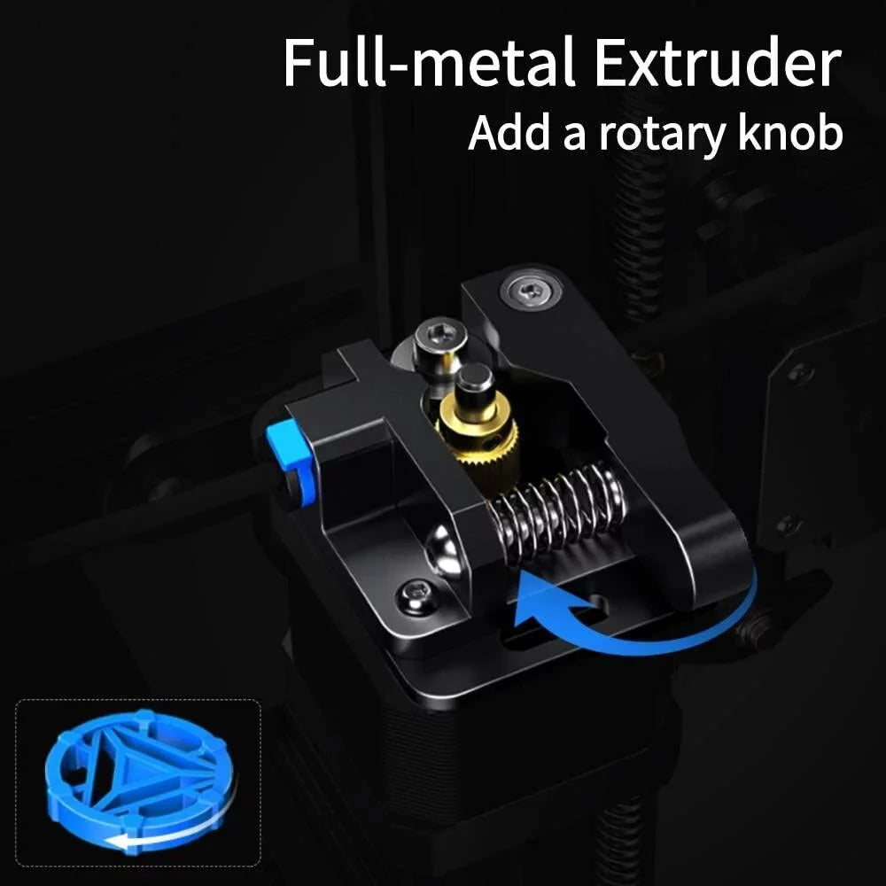 Kit, Extruder, Steel Spring 95% Creality with 220220250mm Auto-Leveling Ender Official 3 V2 Touch 3D Neo 3D Pre-Installed Printer Platform, PC Printers, CR Full-Metal