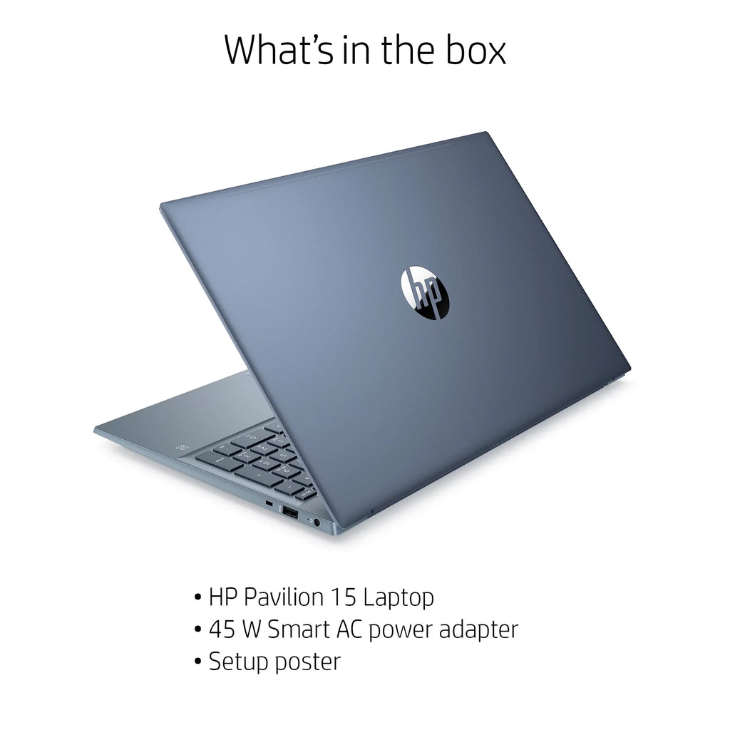 Horizon Blue, 8GB 15.6" Windows 11, SSD, Pavilion Ryzen HP RAM, 15-eh1070wm 7-5700U, AMD FHD, 512GB