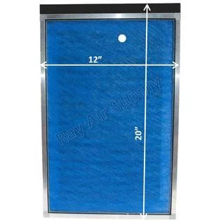 Dynamic Pads Refills Cleaner (3 Replacement Air Pack) Filter 12x20