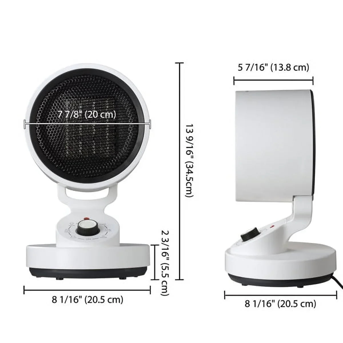 Heat Quick , Cool Warm (10W) Machine Cool Heat High (900W), Fan, Electric Fan,with Mode modes for Heater Heat Home, (1500W), Office Up 2-In-1 3 Space including Low Space & Cooling and