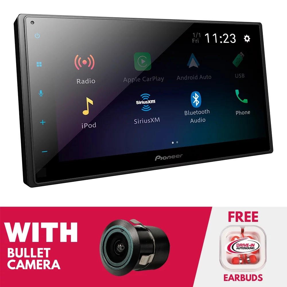 Digital w/ Not Media New Camera Pioneer DMH-1770NEX Play Receiver (Does CDs) Bullet