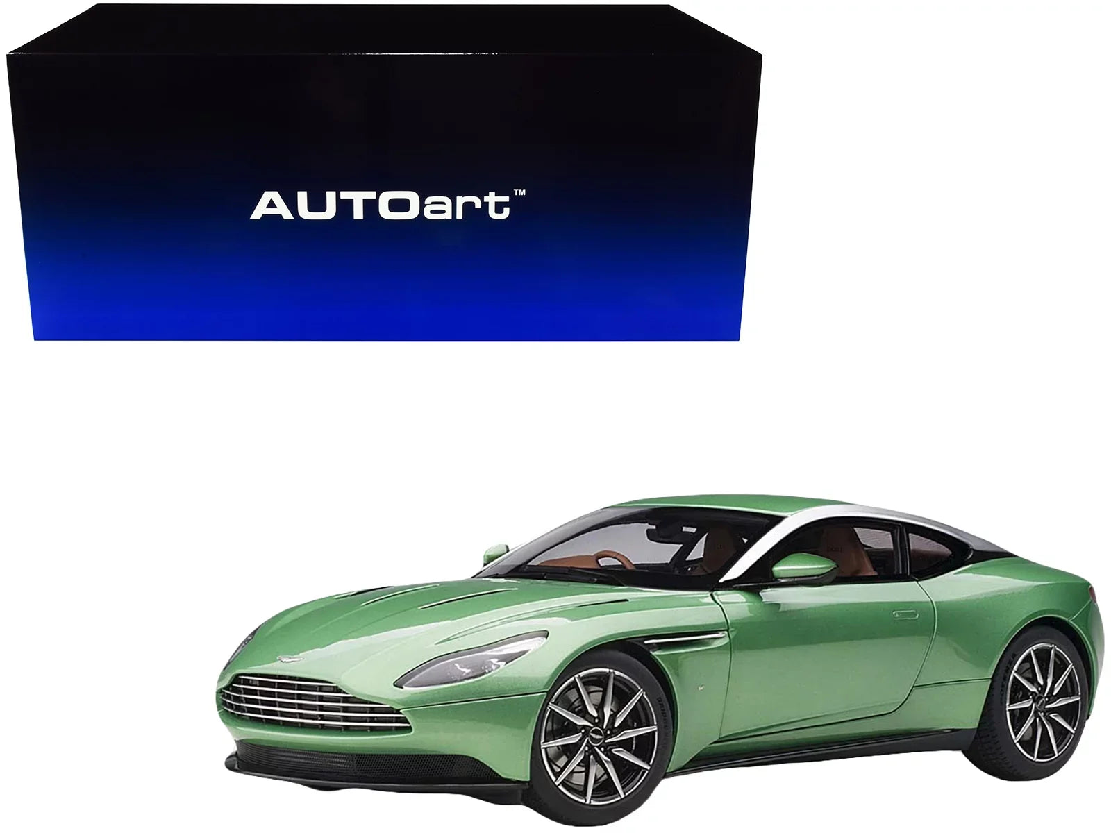 (Right Green Hand RHD Metallic Apple Aston Tree 1/18 Autoart Model Martin Drive) Car by DB11