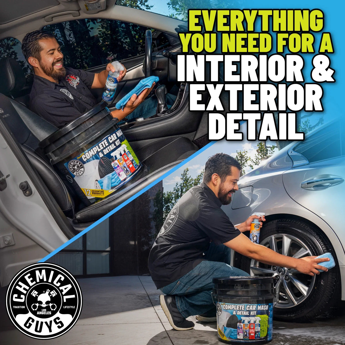 Chemical & Wash Complete Detail Guys 12 Kit Car Premium Piece