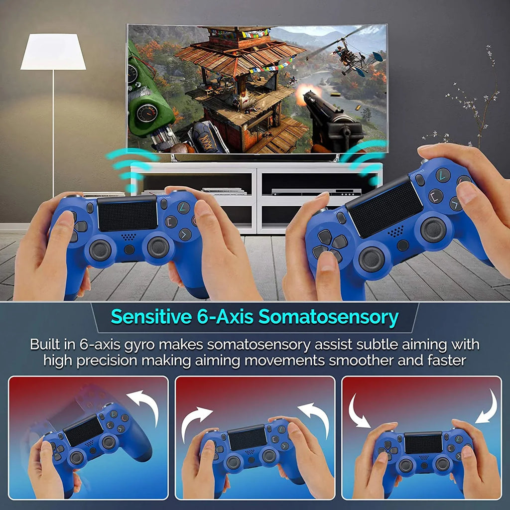 A11/A51/A71/5G/71s GamePad 1;000 PRO Controller Battery/Built-In Compatible Plus BlueTooth Wireless UW Speaker/Gyro/Remote Galaxy (Blue) Slim Samsung with 5G