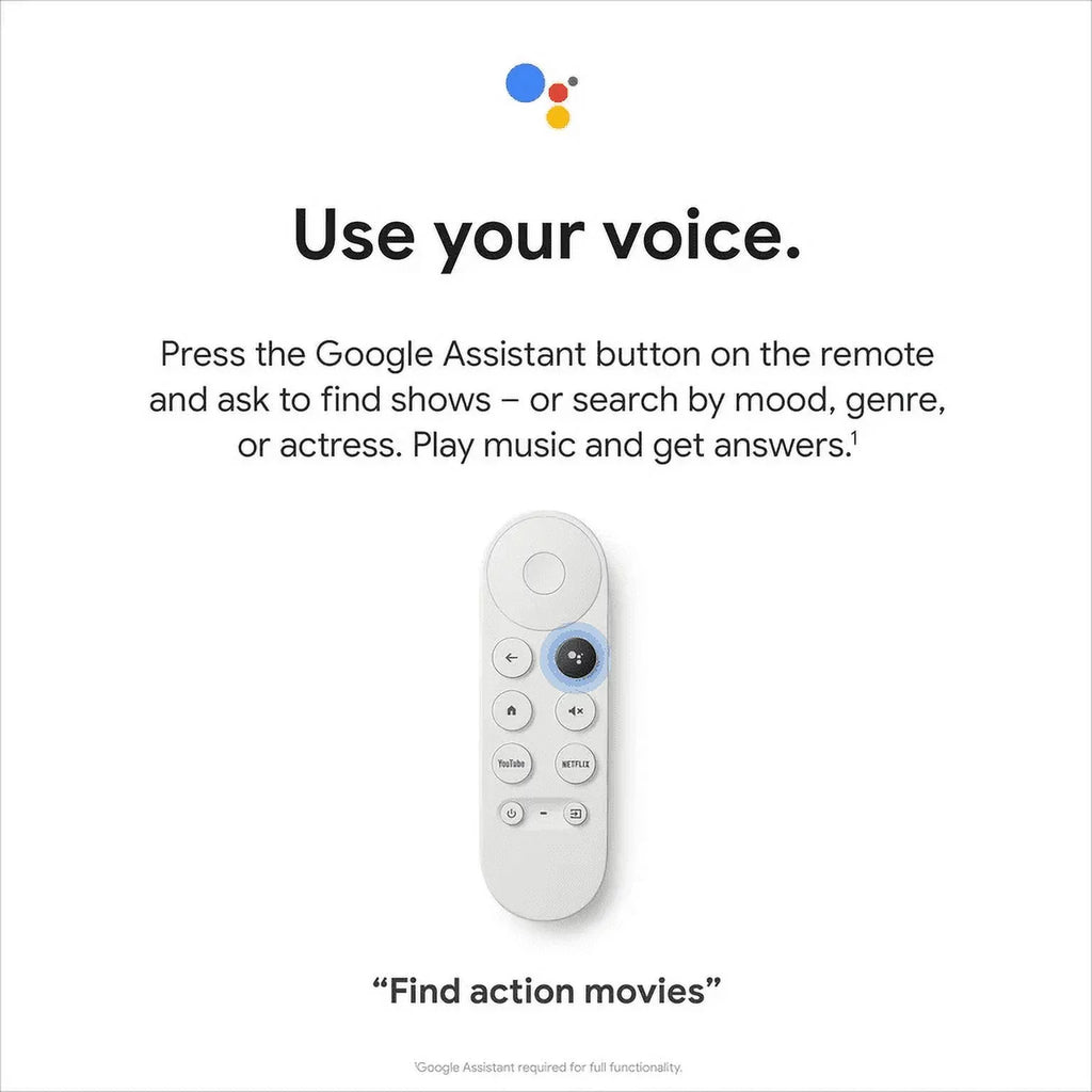 '- (HD) Restored Device Chromecast Google with TV (Refurbished) Streaming