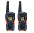 37-mile ACXT1037R-FLT Walkie (2-Pack) Cobra Floating, Talkies Two-Way Radios Rechargeable - Range