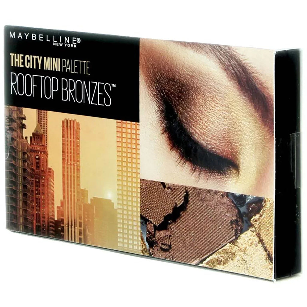 oz City (Pack of Maybelline 2) Rooftop 0.14 Bronzes Palette, The Mini Eyeshadow