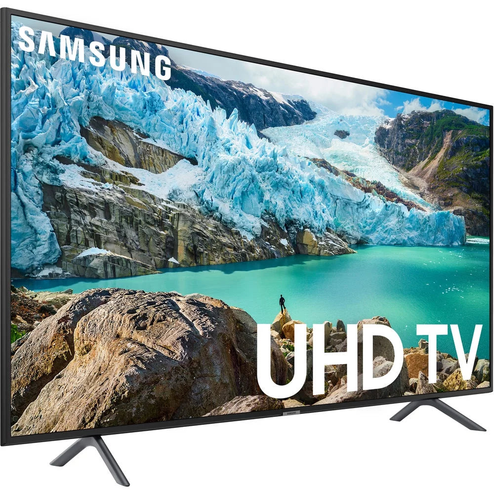 Canceling Black 50 2019 Smart with Noise Model TV Headphones Sony Bundle inch WH-CH700N UHD LED Wireless RU7100 4K Bluetooth Samsung