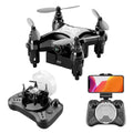 Kids,RC Drones K01 for RC Batteries,Headless Landing Camera With Gift Toys 2pcs Drone Quadcopter Foldable Mini Click Aircraft for Take-off One and Suitable HD and Beginners