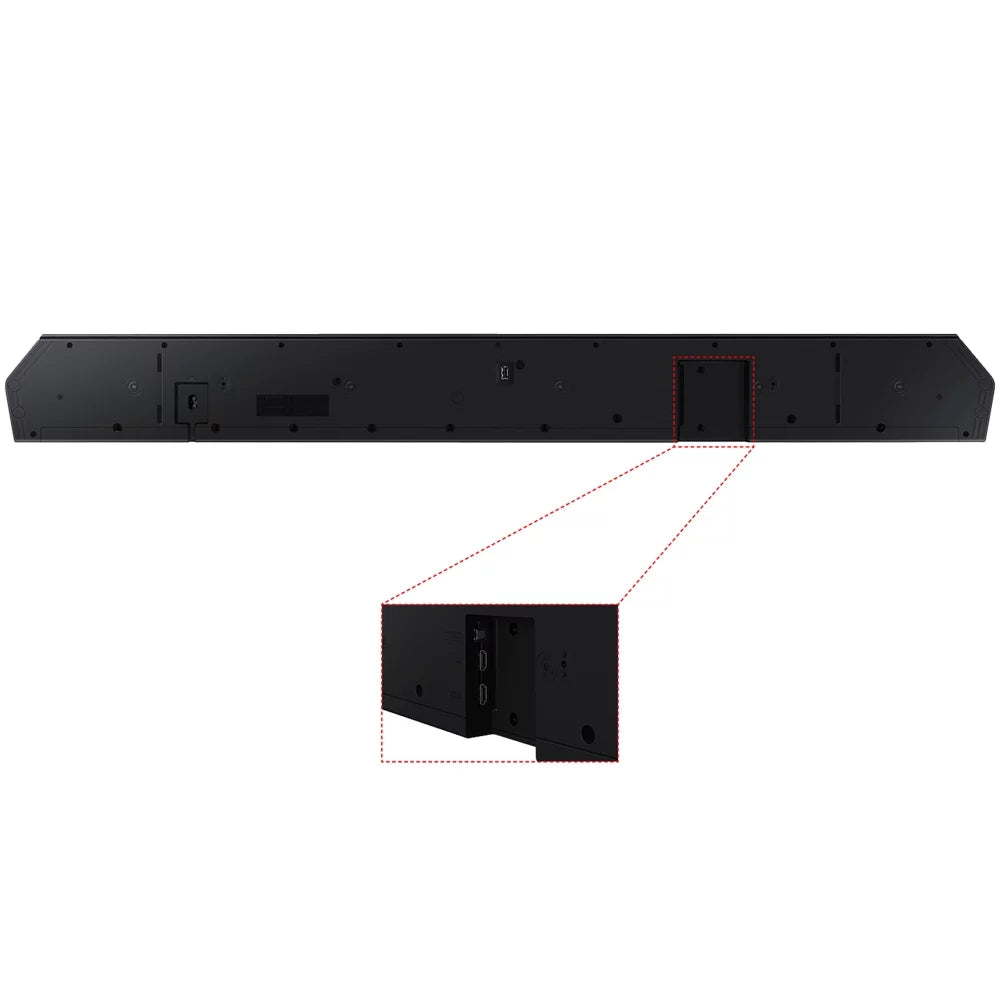 YR Samsung 5.1.2 Protection Q-series ch. Pack Dolby HW-Q800C Enhanced CPS with Bundle Q-Symphony ATMOS w/ Soundbar 2 Wireless