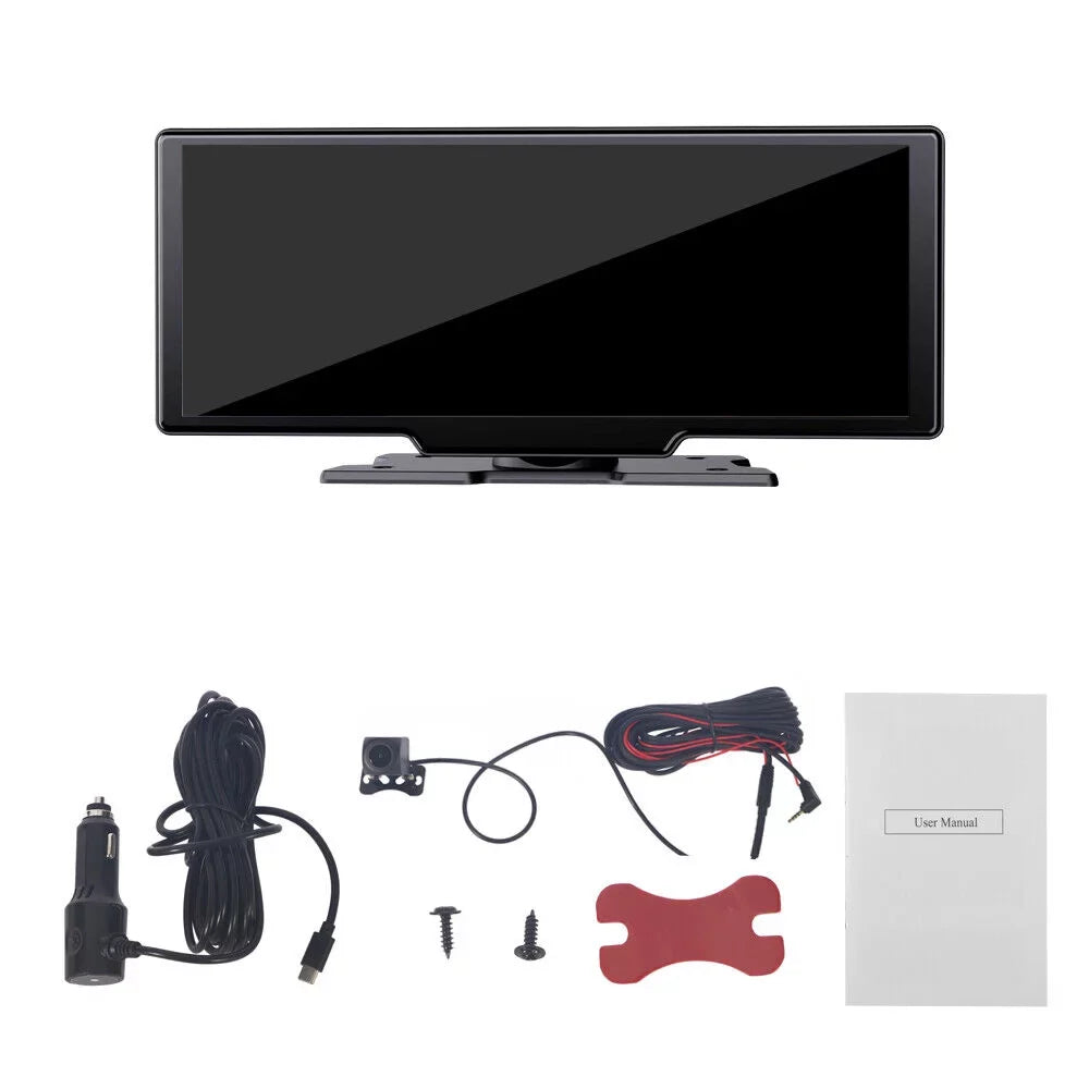 2K Screen Jahy2Tech Auto Dash 10.26'' Camera ". Wifi Car Android Dual DVR Channel Touch Wireless