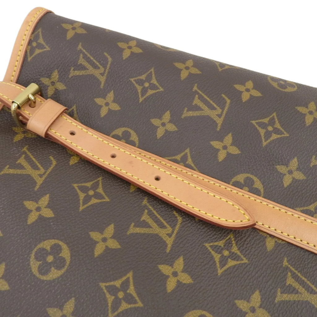 M42236 Bag VUITTON Tote Monogram GM LOUIS Bucket Type Pre-Owned (Good)