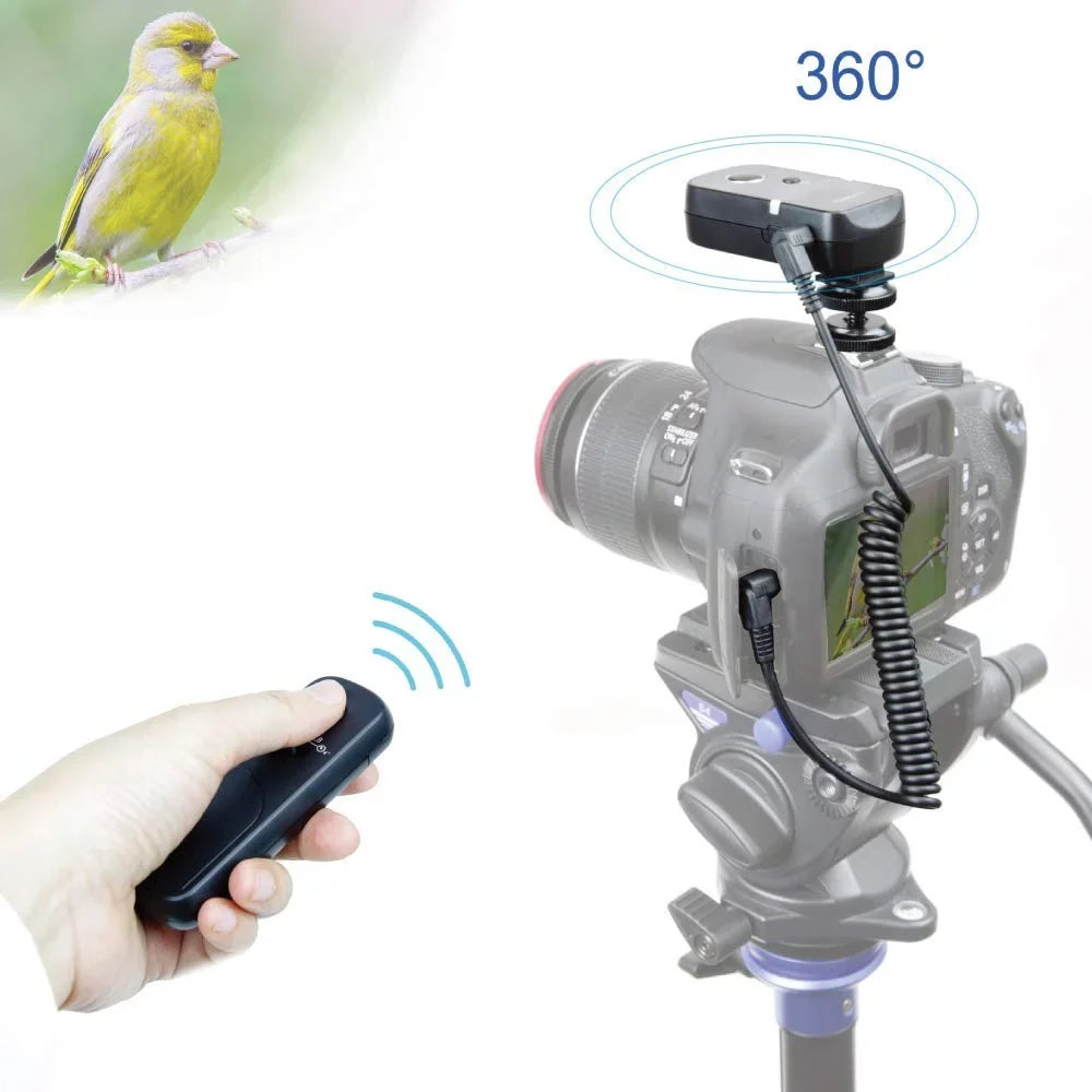 Wireless GF6 Shutter L1 FZ200 Any Angle FZ100 FZ2500(FZ2000) G10 G5 DC-G9 Panasonic Meters- FZ150 DMC-G85 360 L10 100 Working DMC-G7 GH4 Remote Release Control FZ1000 GX7 Foto&Tech DC-GH5/DMC-FZ300 G6