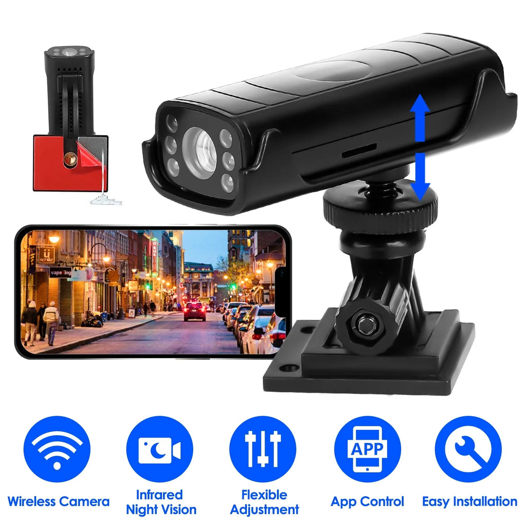 Backup Trailer Camera iMounTEK Built-in Trucks Adhesive Car Night RVs Camera with Wireless Camper Battery Vision Rear Base Waterproof Camera for
