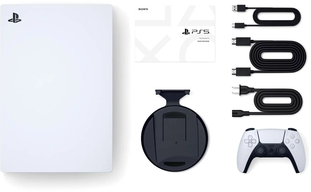 5 SSD Console JP Disc Upgraded - Sony Drive Original PlayStation Version PCIe Disc NVNe - Controller Gaming Free Version, PS5 4 Gen Region 1.8TB White