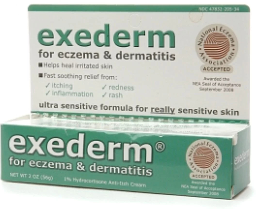 for & 6) Eczema (Pack Dermatitis Exederm Flare Control 2 Cream oz of