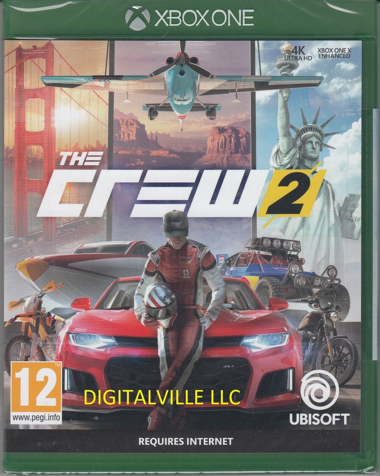 New The Sealed One 2 Crew Racing Xbox Brand Factory