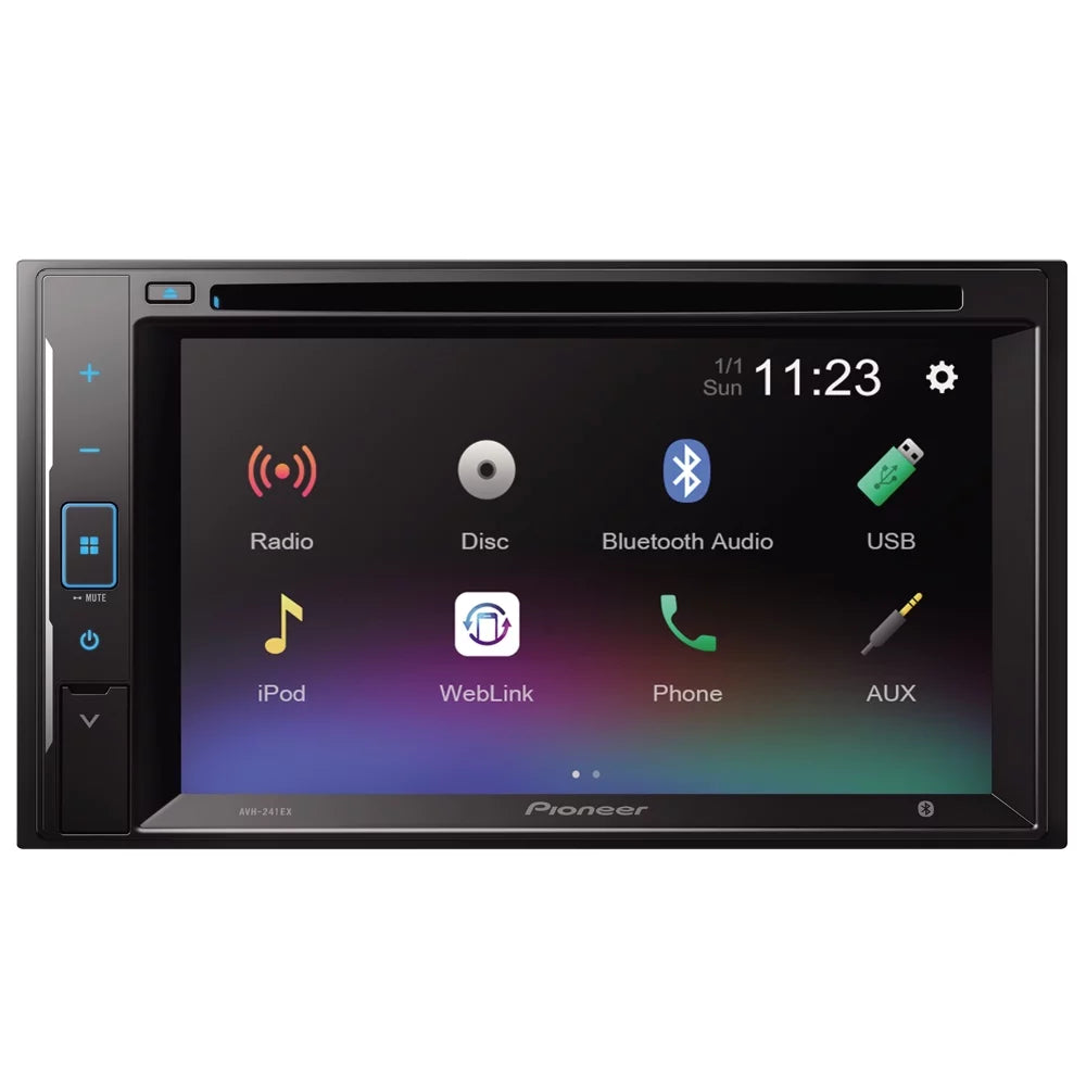 New Pioneer Media & Bullet Digital Backup DVD w/ 6.2 AVH-241EX Camera Receiver Inch