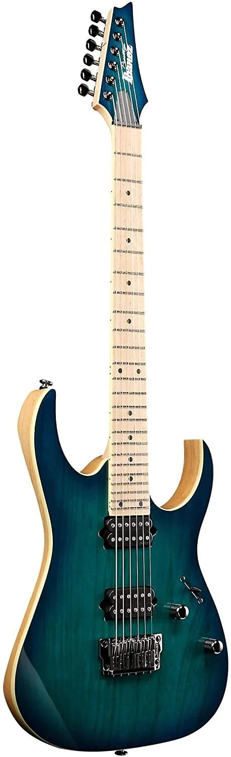 Electric Green Series RG RG652AHMFX Ibanez Burst Guitar Prestige Nebula 6-String