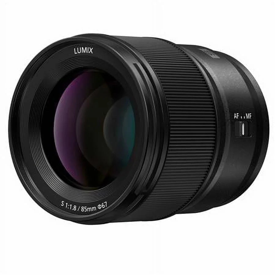 Lumix with Camera Lens S 85mm Mirrorless Camera DC-S5 LUMIX f/1.8 L-Mount