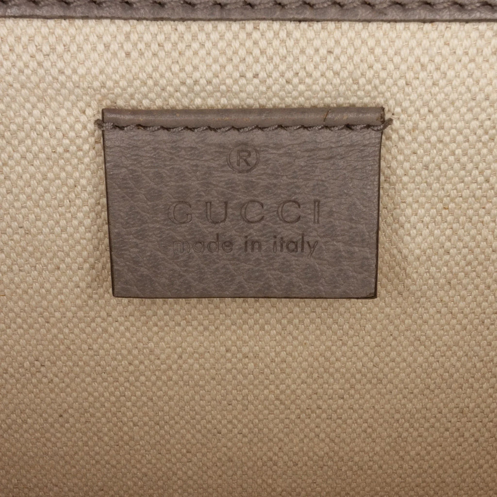 Unisex Pre-Owned Gray Dionysus Authenticated Bag (Good) Leather Small Shoulder Gucci Calf