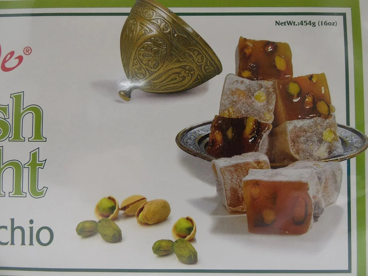 W Lokum Turkish Oz,Fistikli Pistachio Delight 16