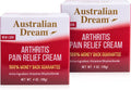 Arthritis Cream, Dream 4 of Pain 2) oz Relief Australian (Pack