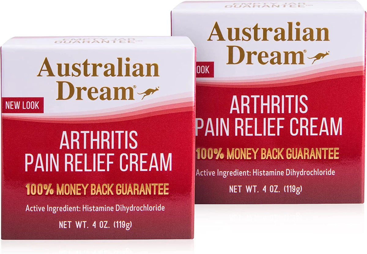 Arthritis Cream, Dream 4 of Pain 2) oz Relief Australian (Pack