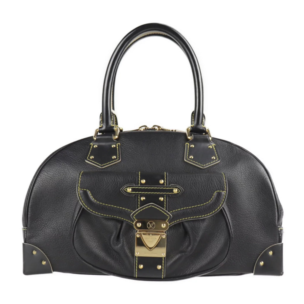 (Good) Pre-Owned Handbag Shoulder Louis Suhari Vuitton M91892 LOUIS VUITTON Leather Tote Noir Superbe