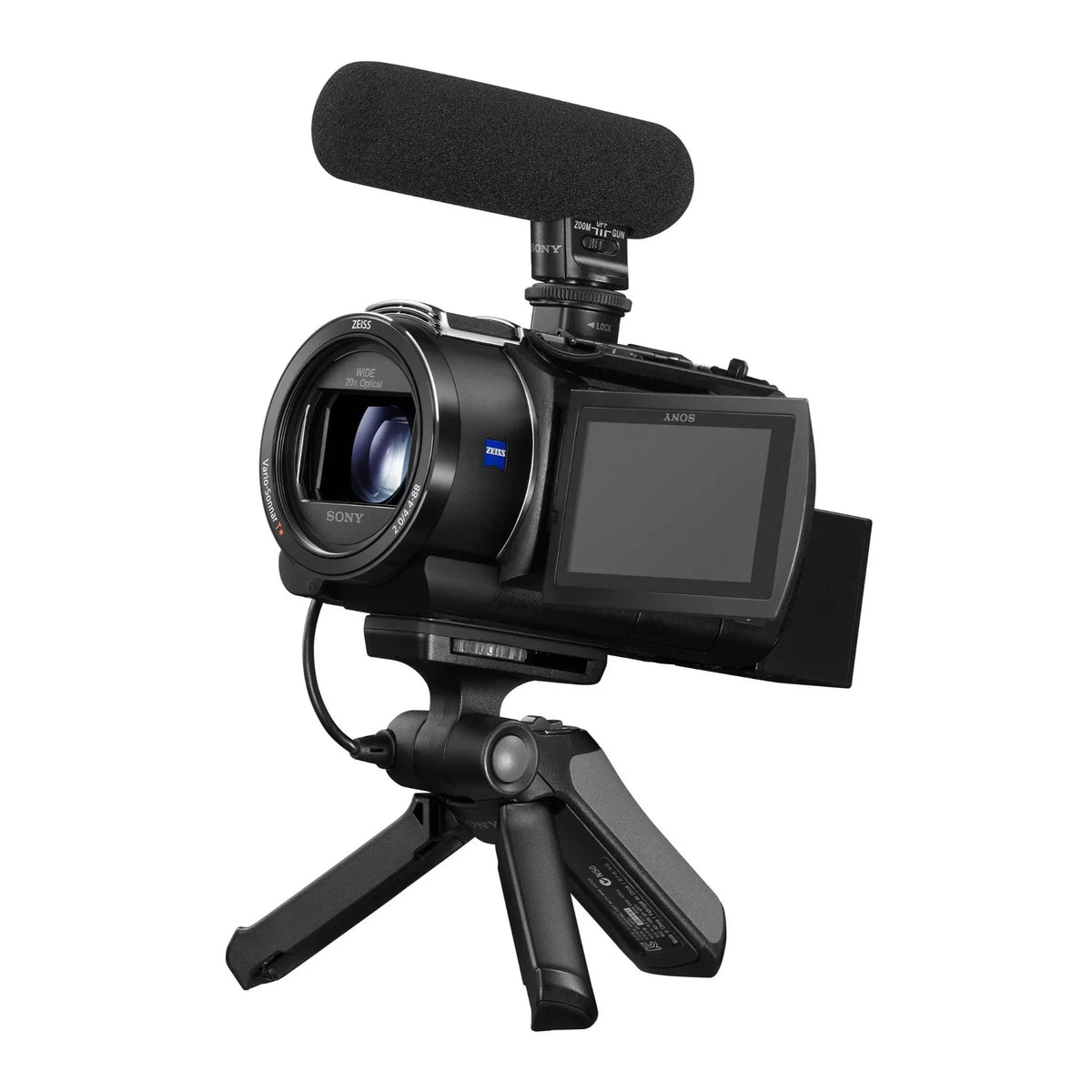 Accessory Bundle and Bag, Sony Camcorder UHD Tripod FDR-AX43 4K Handyman with
