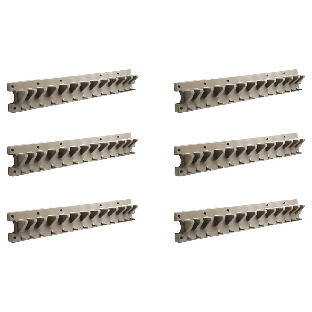 Garden Tool Suncast 2' (6 Organizer, Pck) Wall Platinum Garage Mounted Hand