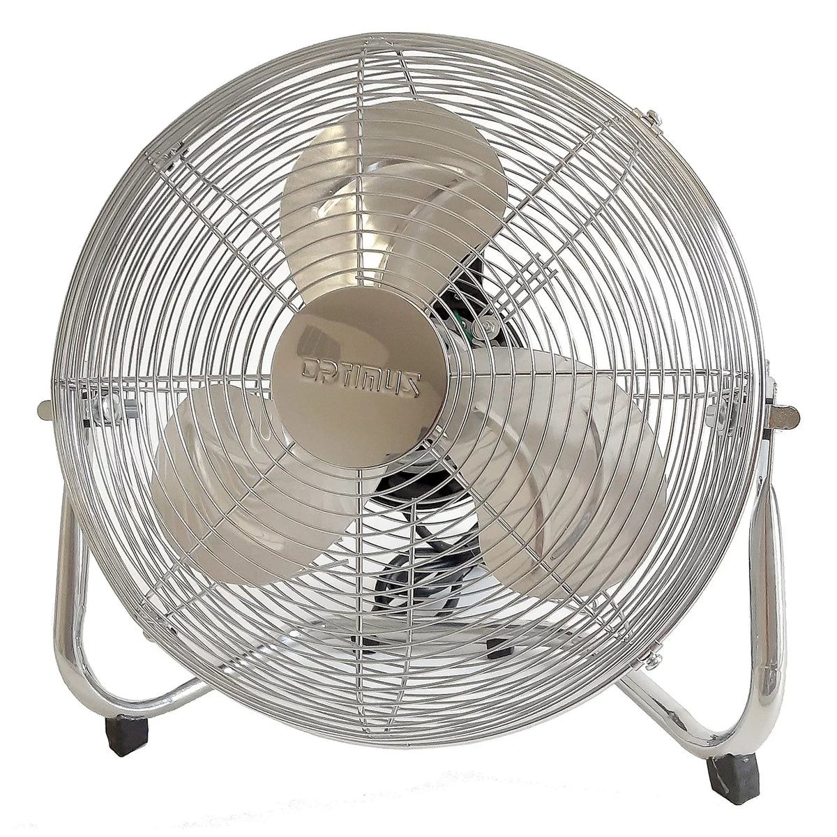 Fan, 12 Heavy 3 Industrial Aluminum Duty F-4122 Inch Chrome Optimus Speed