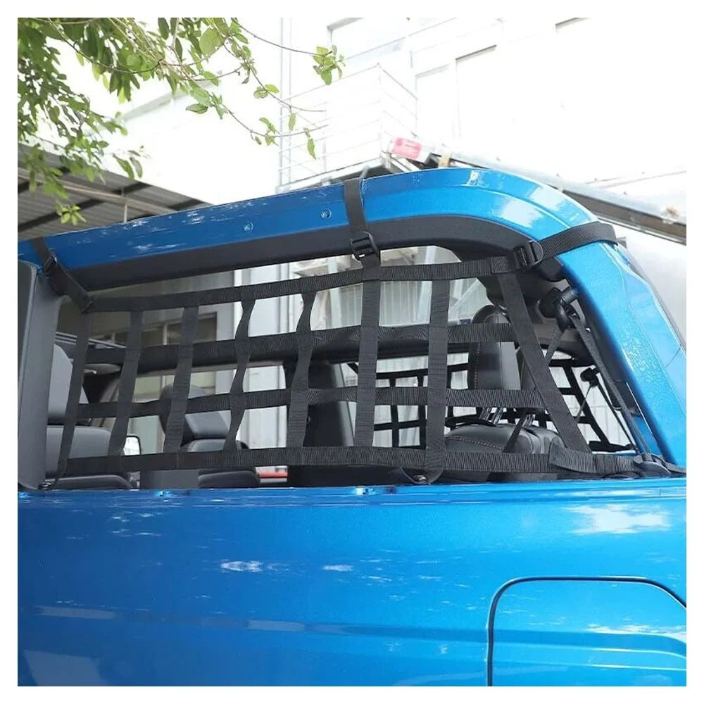 Net Teledu Mesh Side 2x Door Restraint Cargo 21+2 Protective Rear Trunk